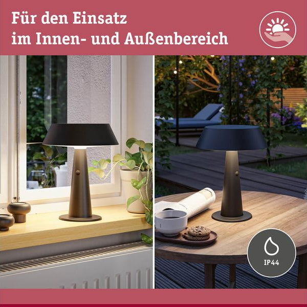 Paulmann Akku-Tischleuchte Solar LED Soala