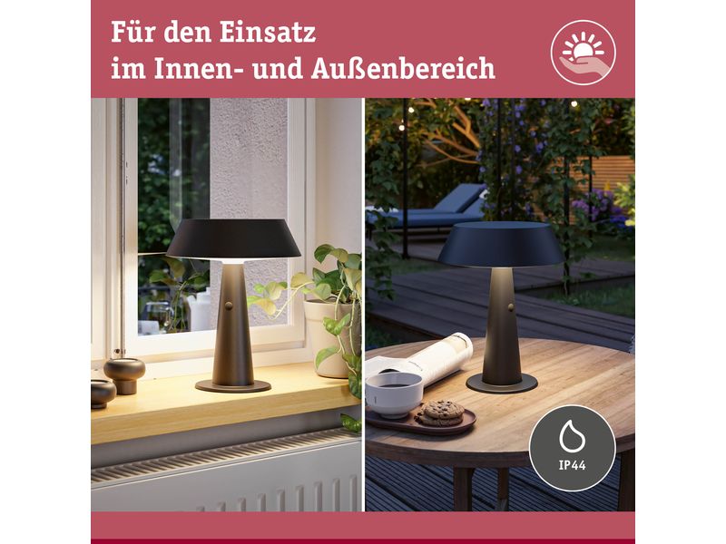 Paulmann Akku-Tischleuchte Solar LED Soala