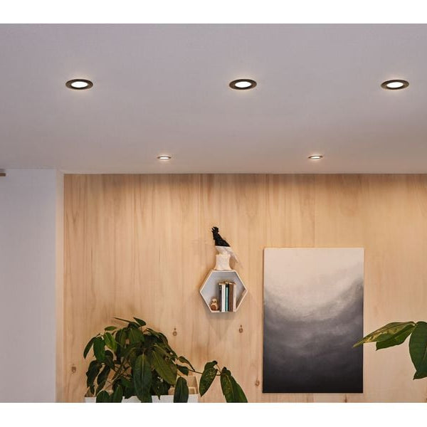 Paulmann Einbauleuchte LED Calla Basisset schwenkbar Schwarz