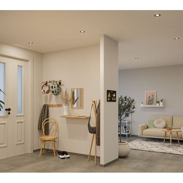 Paulmann Einbauleuchte LED Nova Plus 3-Set Eisen gebürstet