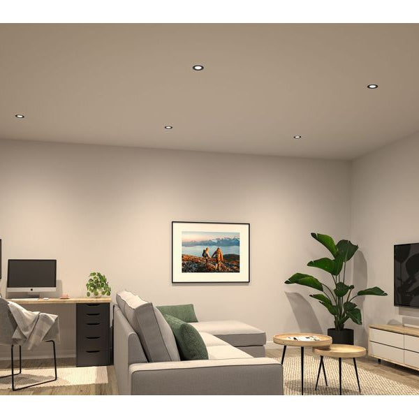 Paulmann Einbauleuchte LED Nova Plus 3-Set Eisen gebürstet