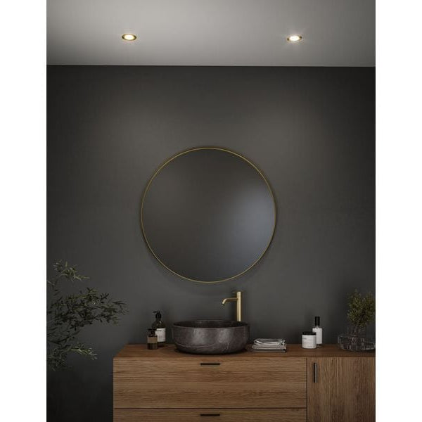 Paulmann Einbauleuchte LED Nova Coin Basisset starr 3-Step-Dim Gold