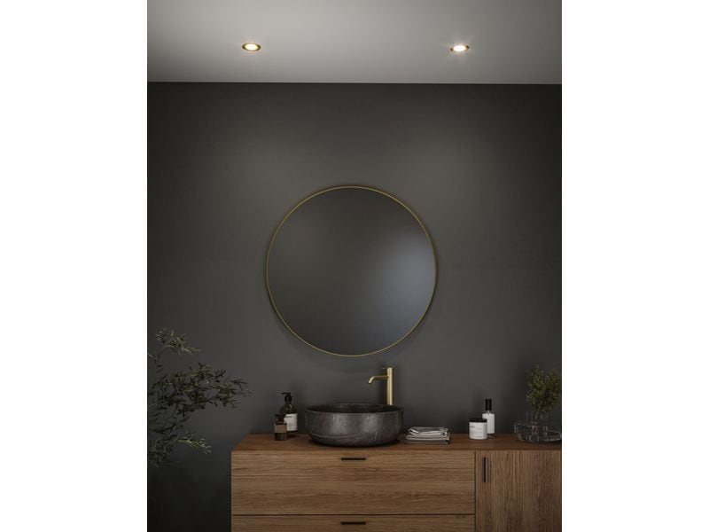 Paulmann Einbauleuchte LED Nova Coin Basisset starr 3-Step-Dim Gold