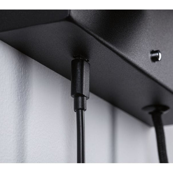 Paulmann Wandleuchte 3-Step-Dim Jerik USB C Schwarz