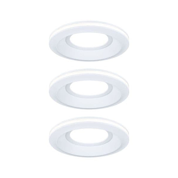Paulmann Einbauleuchte LED Sormus 3er-Set Weiss