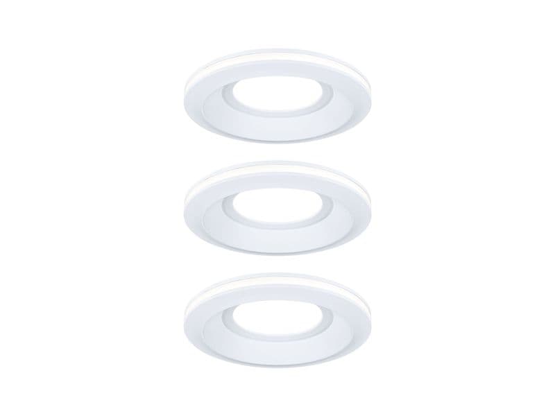 Paulmann Einbauleuchte LED Sormus 3er-Set Weiss