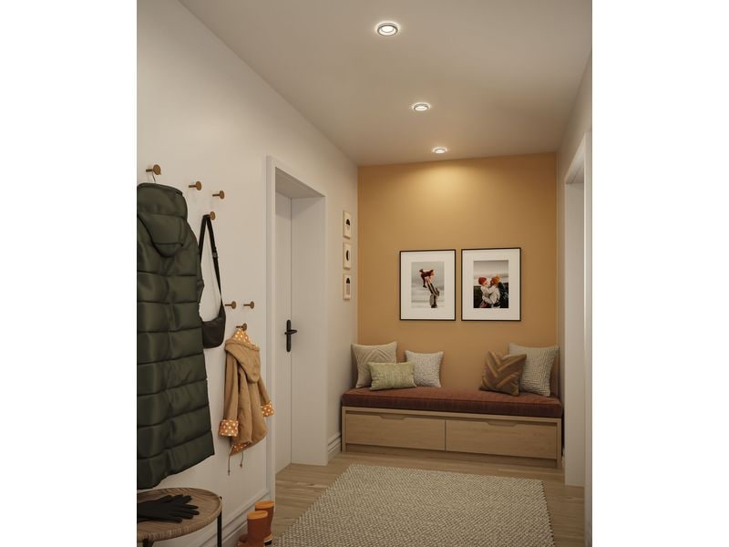 Paulmann Einbauleuchte LED Sormus Chrom