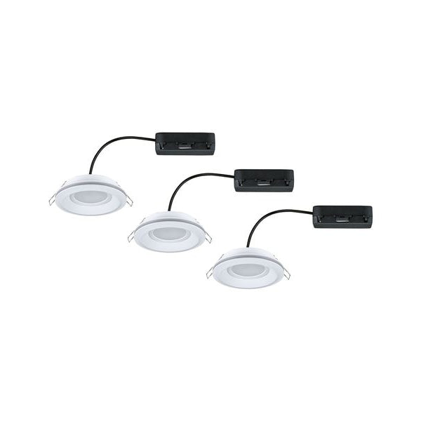 Paulmann Einbauleuchte LED Sormus 3er-Set Weiss