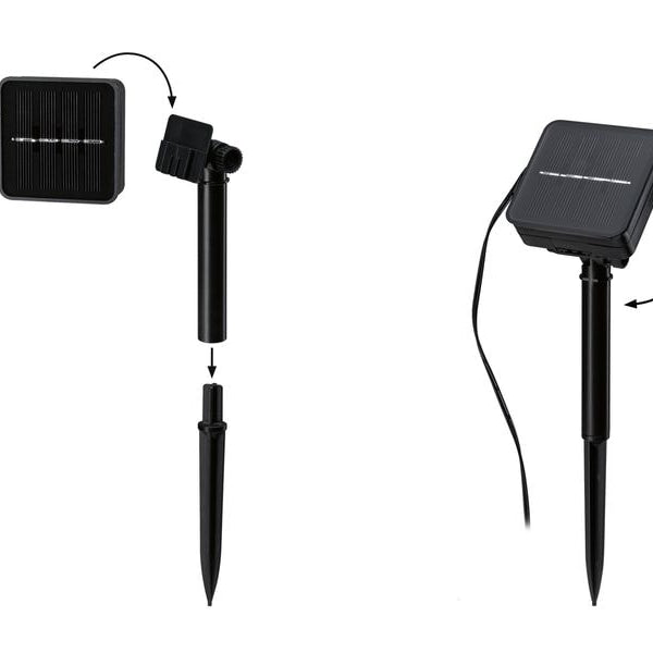 Paulmann LED Stripe Solar 3 m Dämmerungssensor und Akku