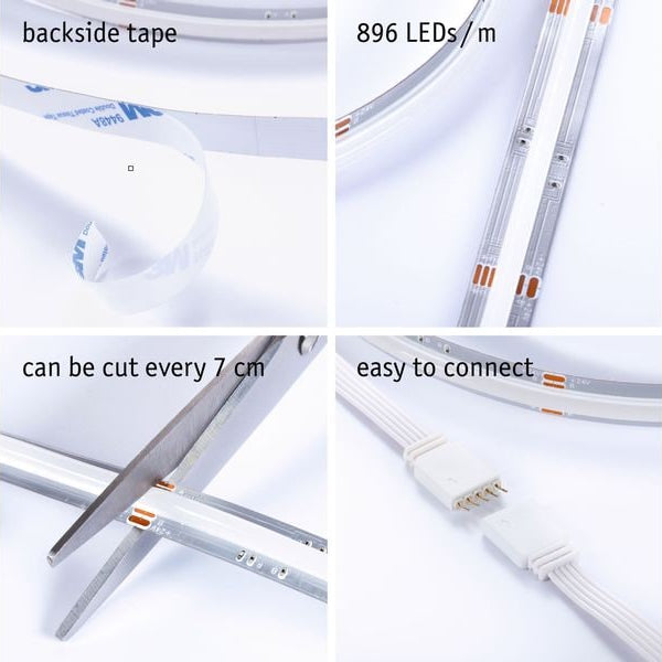 Paulmann MaxLED 500 LED Strip Full-Line COB 3 m