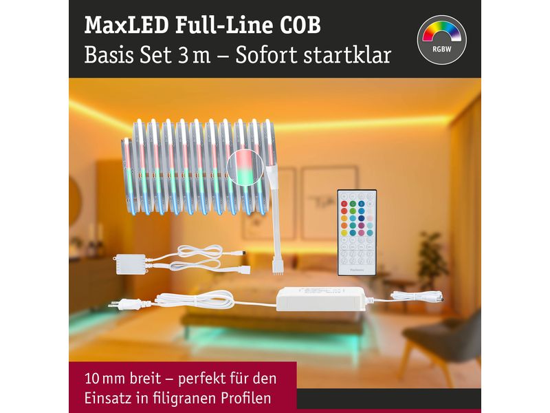 Paulmann MaxLED1000 LED Strip Full-Line COB 3 m