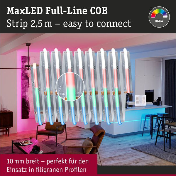 Paulmann MaxLED 500 LED Strip Full-Line COB 2.5 m