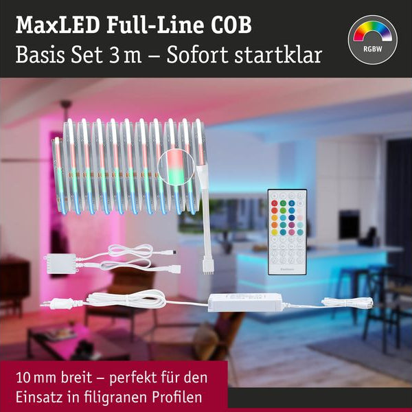Paulmann MaxLED 500 LED Strip Full-Line COB 3 m