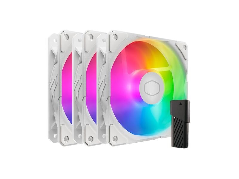 Cooler Master PC-Lüfter SickFlow 120 RGB Weiss