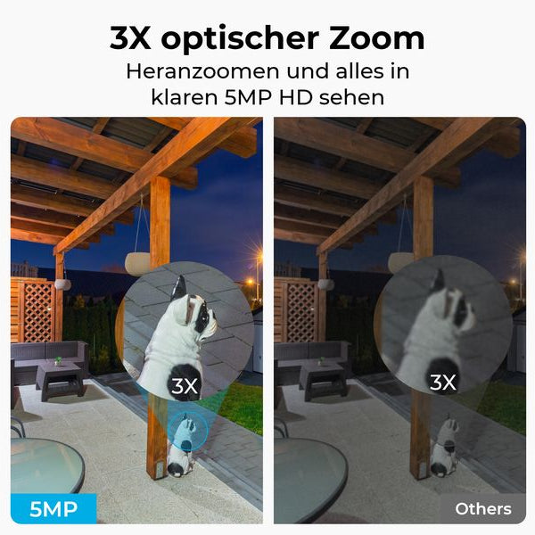 Reolink Netzwerkkamera E540 2K+, Schwarz