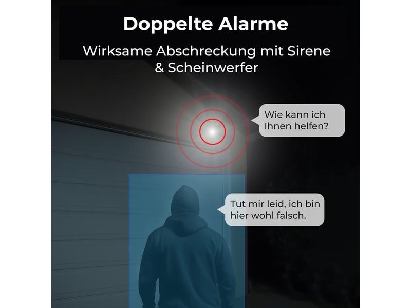 Reolink Netzwerkkamera E540 2K+, Schwarz