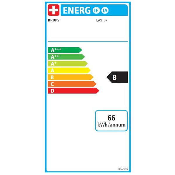 Krups Kaffeevollautomat Sensation EA910B Schwarz
