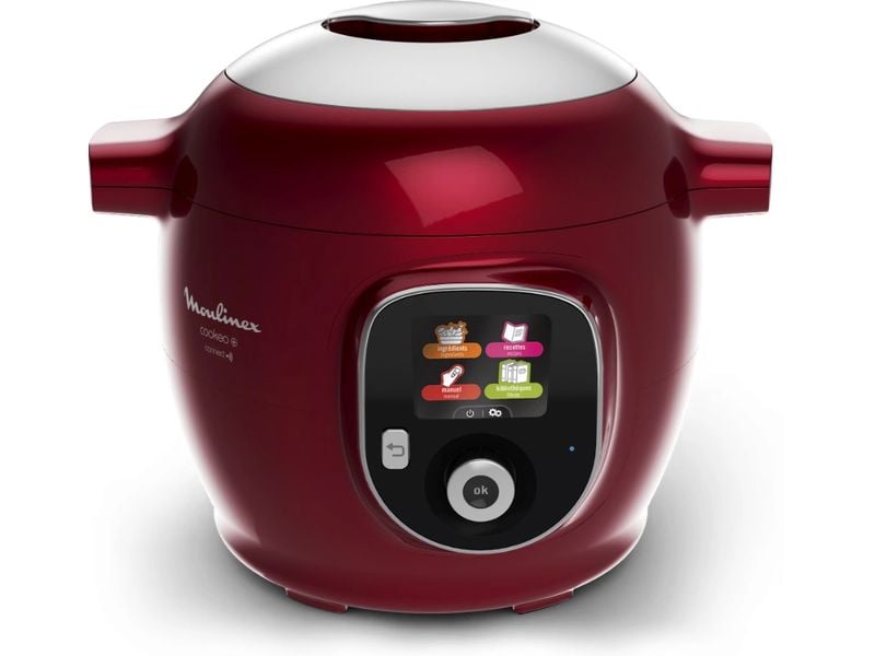 Moulinex Küchenmaschine Cookeo+ Connect CE86F5 Rot