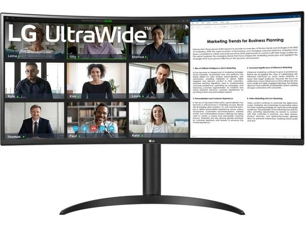 LG Monitor 34WR55QK-B