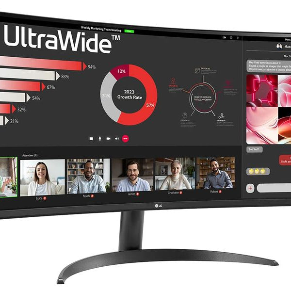 LG Monitor 34WR50QK-B