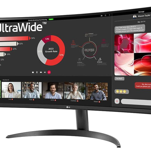 LG Monitor 34WR50QK-B