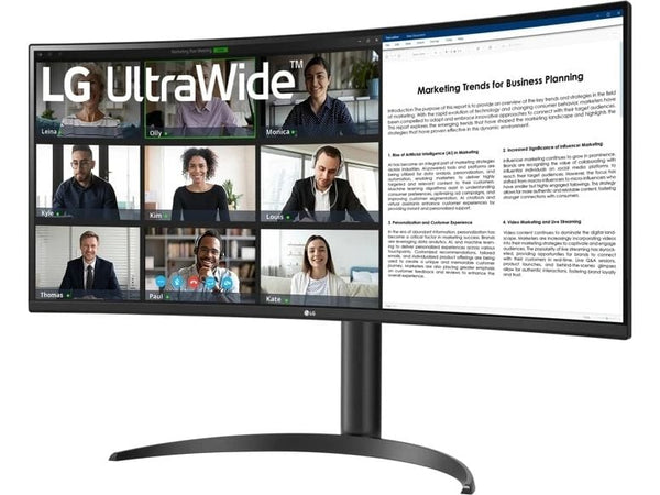 LG Monitor 34WR55QK-B