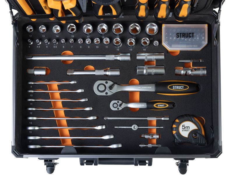 STRUCT Werkzeugkoffer 152-teilig