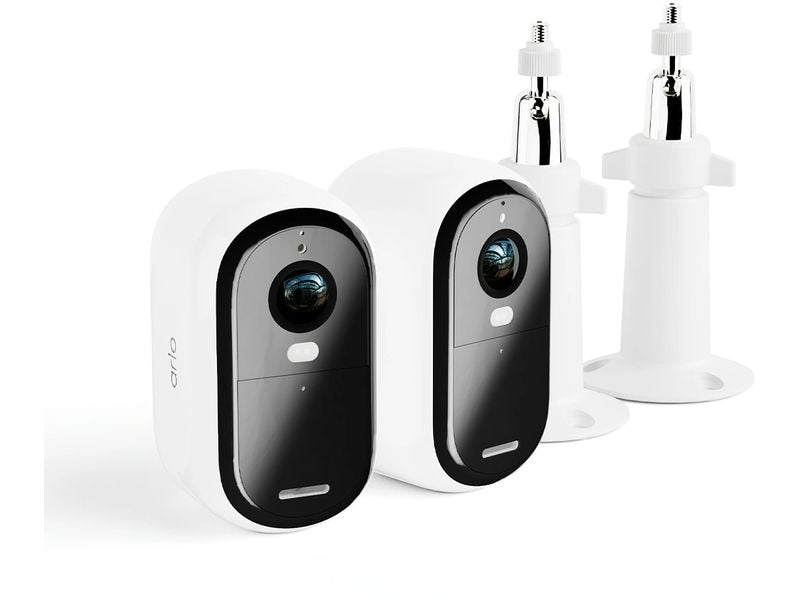 Arlo Outdoor FHD (Gen 2) VMC2250 Weiss, 2er Set mit 2 Halterungen