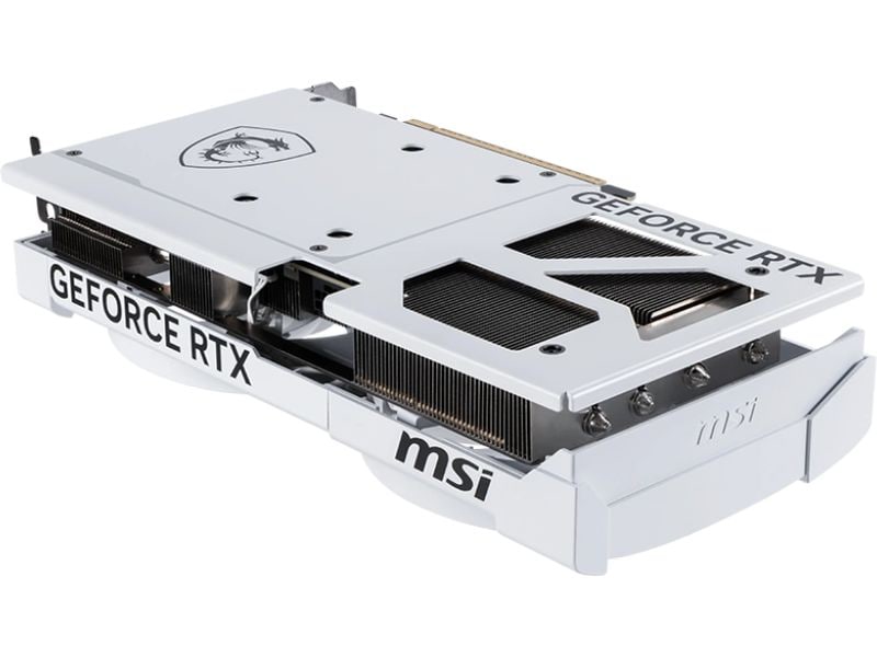 MSI Grafikkarte GeForce RTX 5070 VENTUS 2X OC Weiss 12 GB