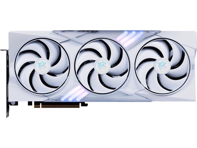 MSI Grafikkarte GeForce RTX 5070 GAMING TRIO OC Weiss 12 GB