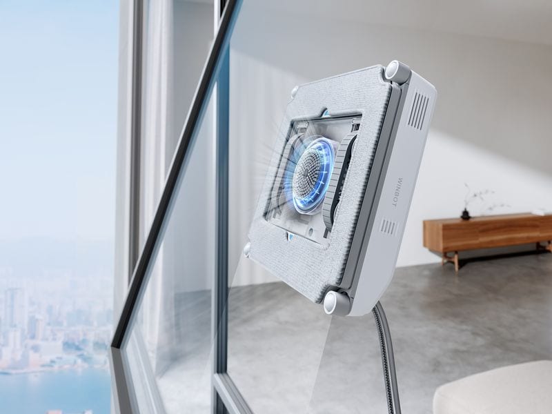 Ecovacs Fensterputzroboter Winbot Mini Grau/Weiss