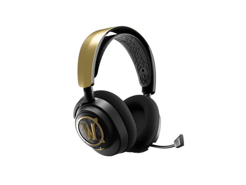 Steel Series Headset Arctis Nova 7 – WOW Edition Gold/Schwarz