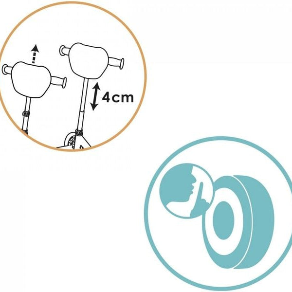 Smoby Stitch Roller, 3 Räder