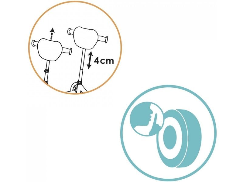 Smoby Stitch Roller, 3 Räder