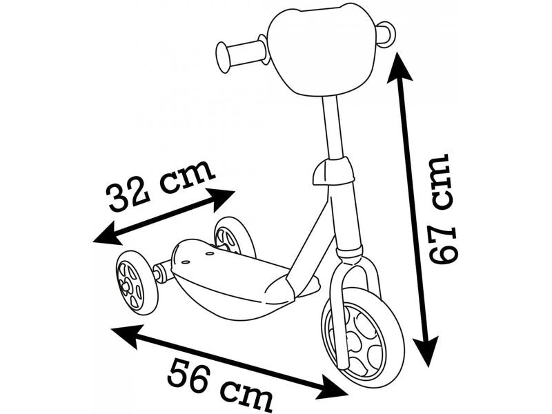 Smoby Stitch Roller, 3 Räder