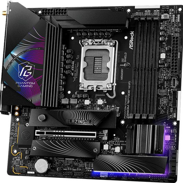 ASRock Mainboard Phantom Gaming Z890M Riptide WiFi