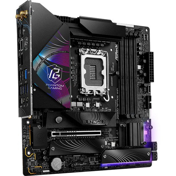ASRock Mainboard Phantom Gaming Z890M Riptide WiFi