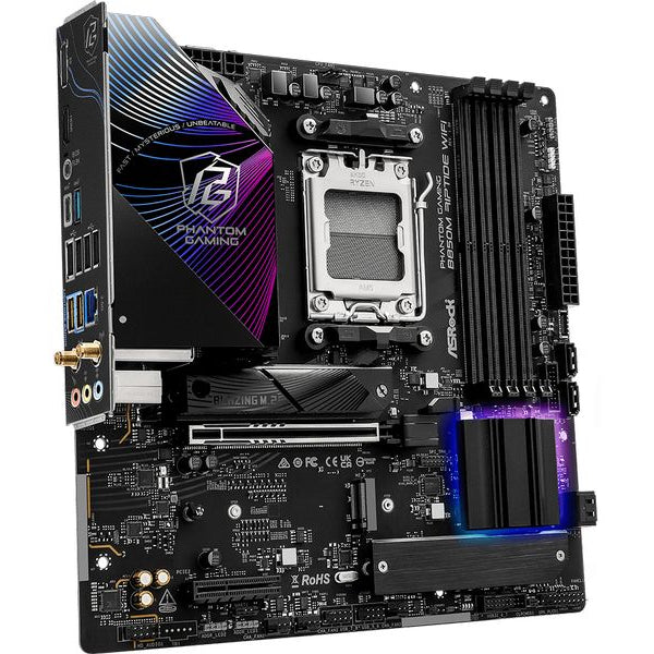 ASRock Mainboard Phantom Gaming B850M Riptide WiFi