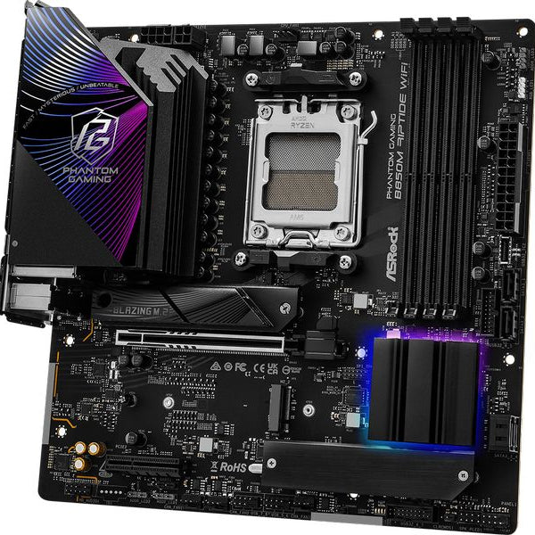 ASRock Mainboard Phantom Gaming B850M Riptide WiFi