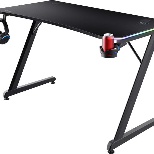 Trust Gaming Tisch GXT 709 Luminus RGB Schwarz