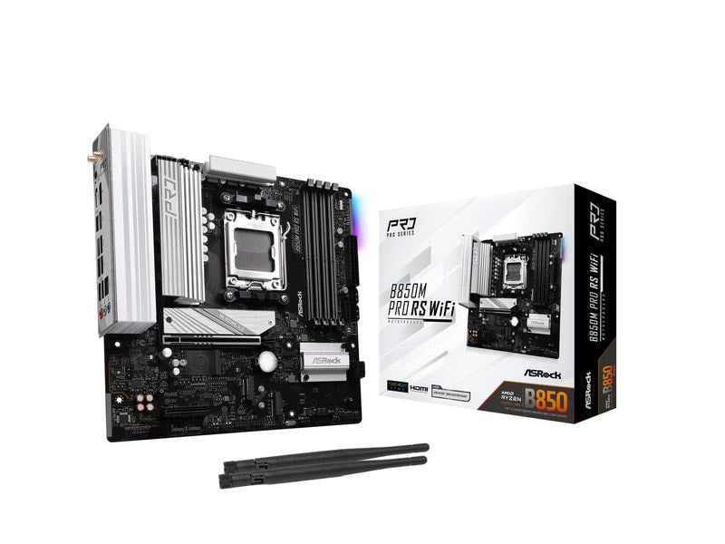 ASRock Mainboard B850M Pro RS WiFi