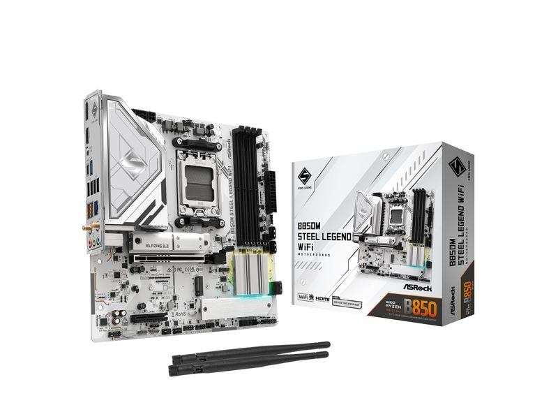 ASRock Mainboard B850M Steel Legend WiFi