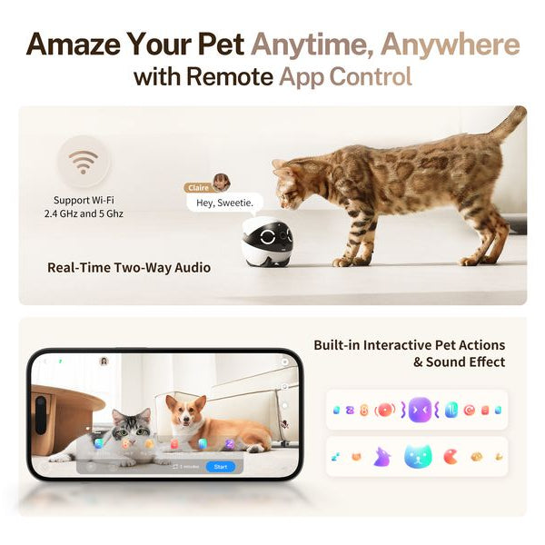 ENABOT Rola Mini Pet Monitor 2k Cam