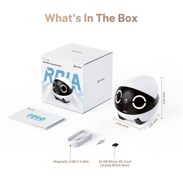 ENABOT Rola Mini Pet Monitor 2k Cam