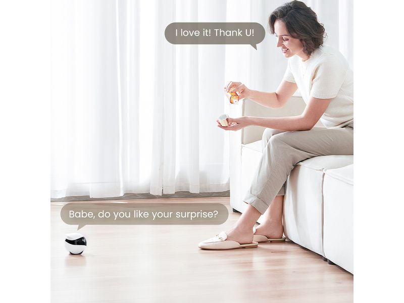 ENABOT Enabot Ebo Air 2 2k Cam Blau