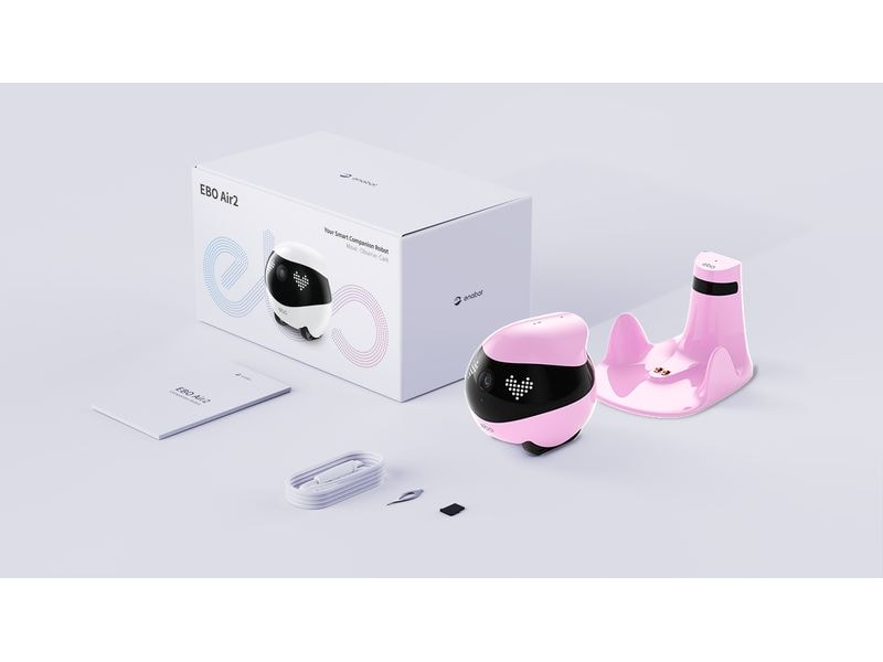 ENABOT Enabot Ebo Air 2 2k Cam Pink