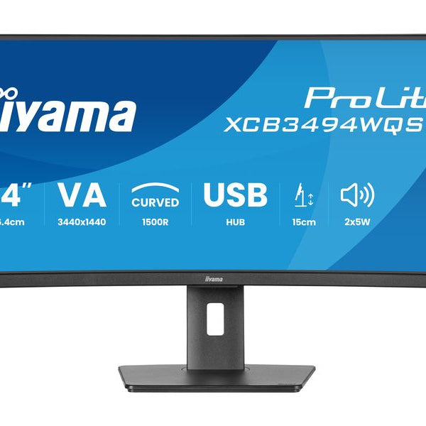 iiyama Monitor ProLite XCB3494WQSU-B1