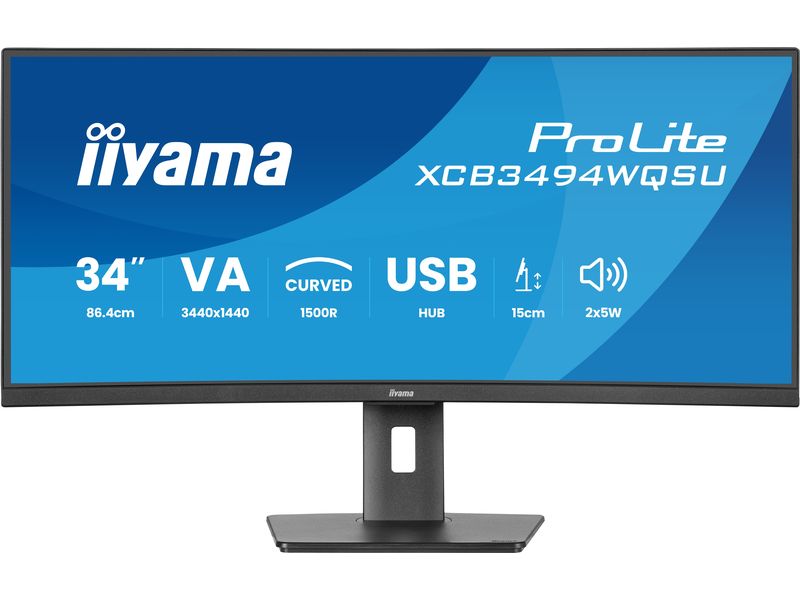 iiyama Monitor ProLite XCB3494WQSU-B1