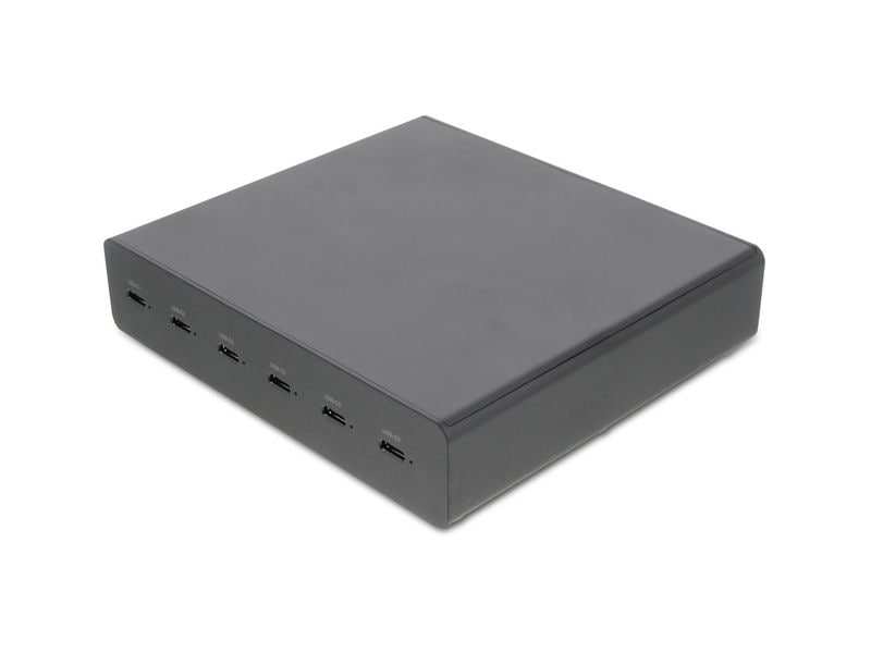 LMP SmartCharge 72 W 6x USB-C (inkl. 6x Kabel 0.3 m)