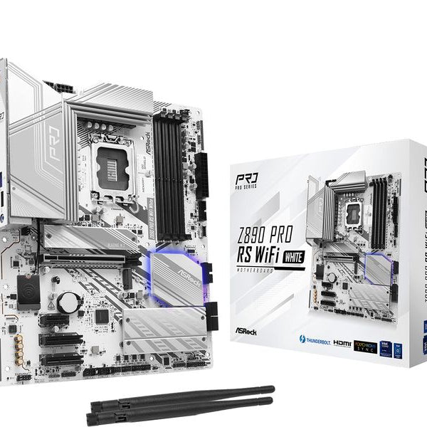 ASRock Mainboard Z890 Pro RS WiFi White